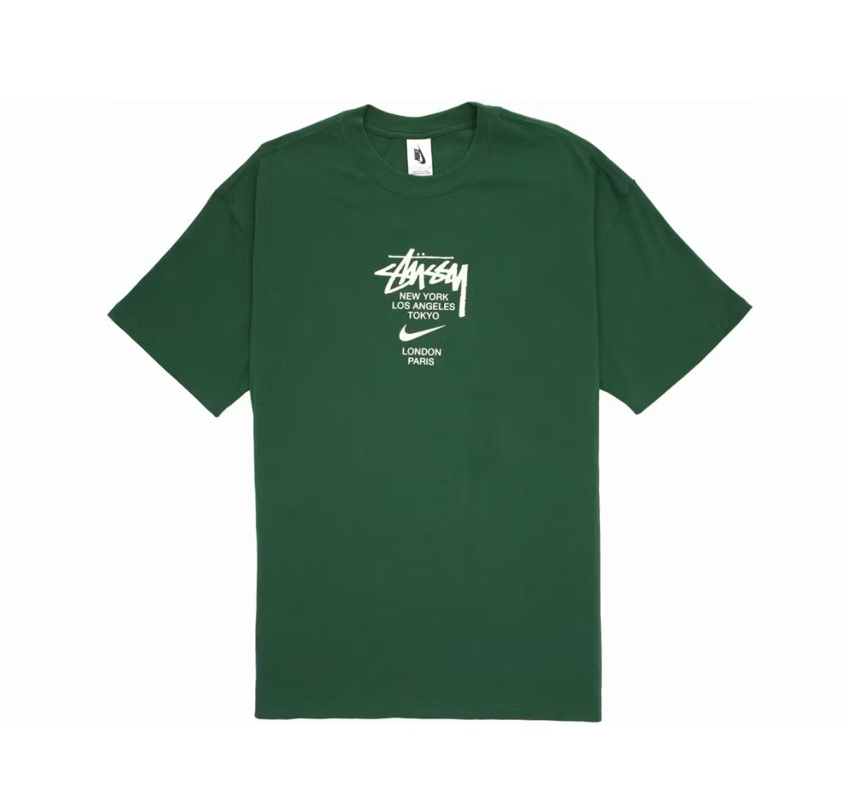 Nike x Stussy International Green Tee (2020)
