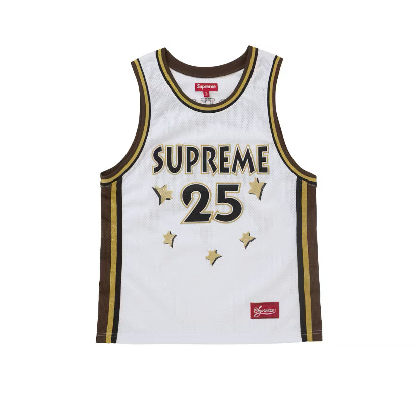 Supreme All Star Basketball Jersey White (2025)