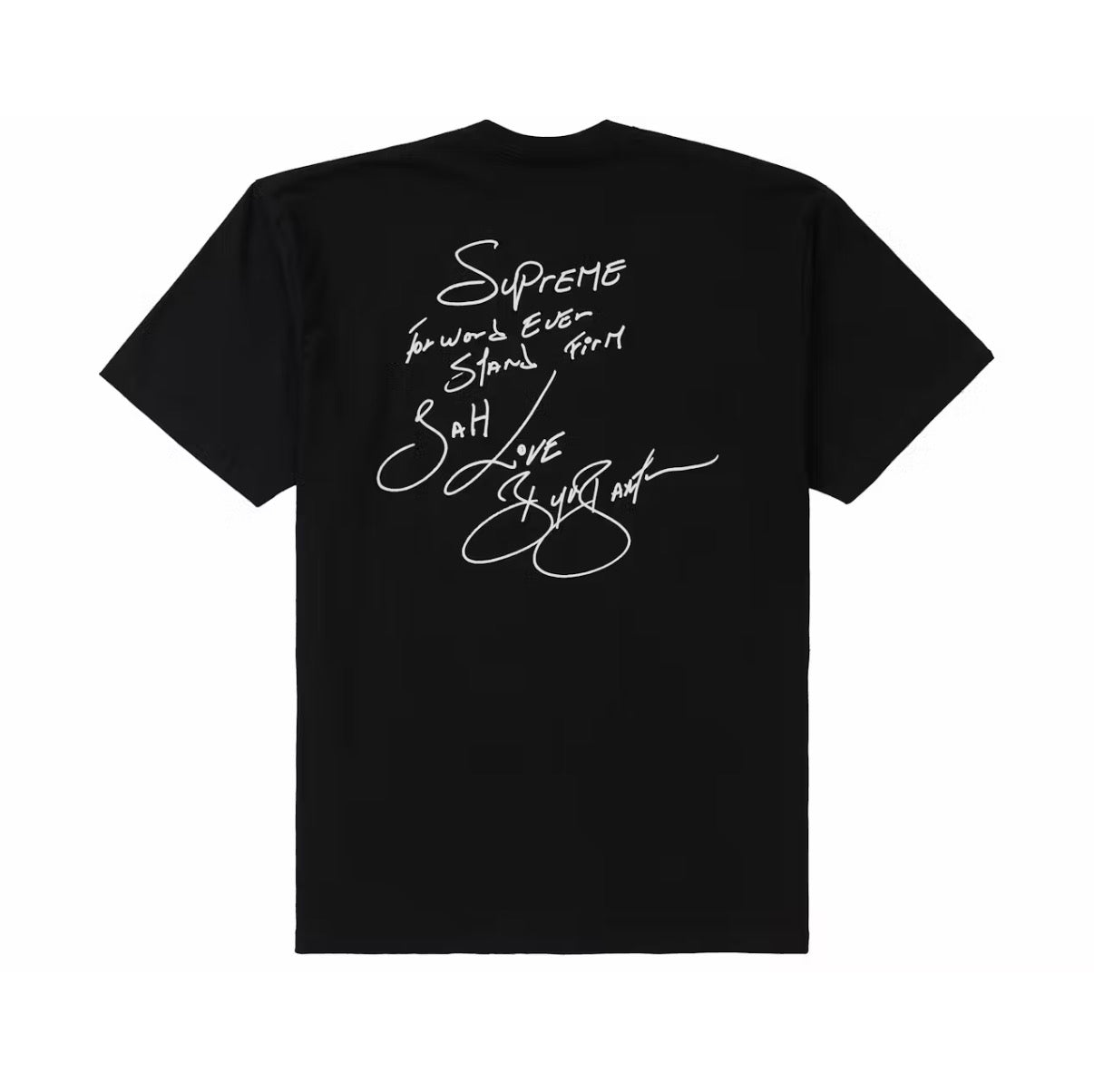 Supreme Buju Banton Tee Black (2019)