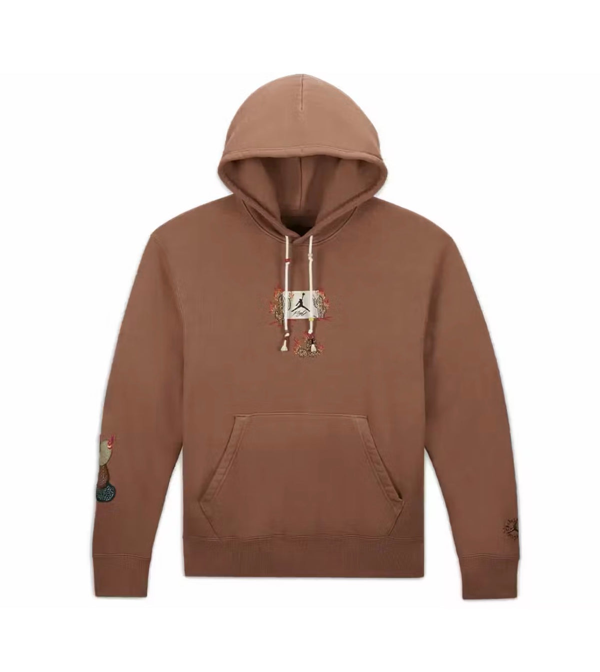Travis Scott x Jordan Flight Hoodie Brown (2022)