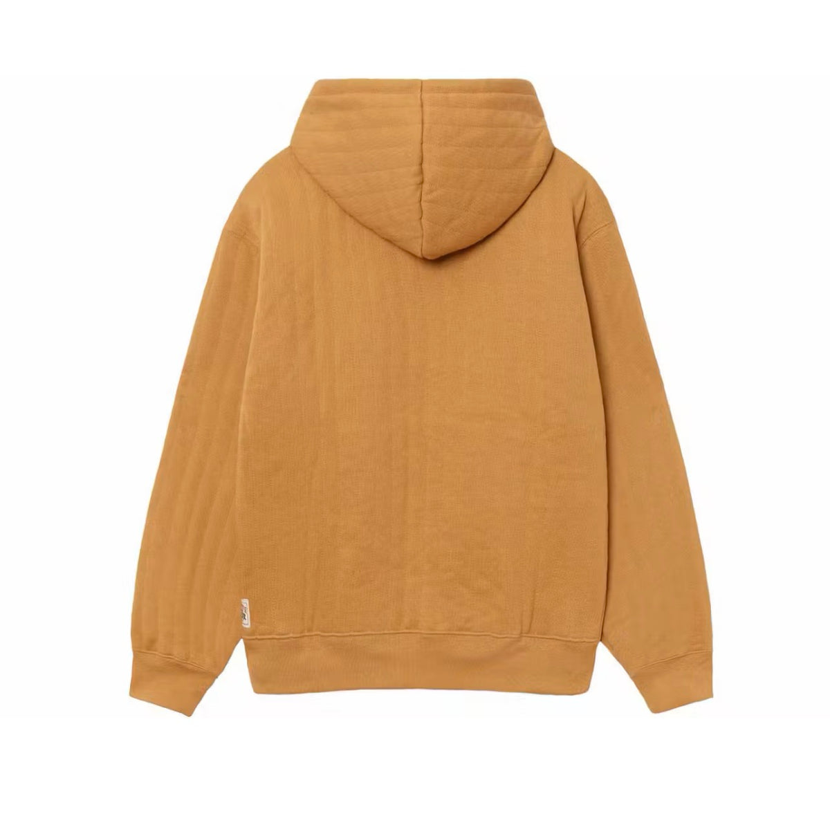 Stussy Vertical Quilted Zip Hoodie Tan (2023)