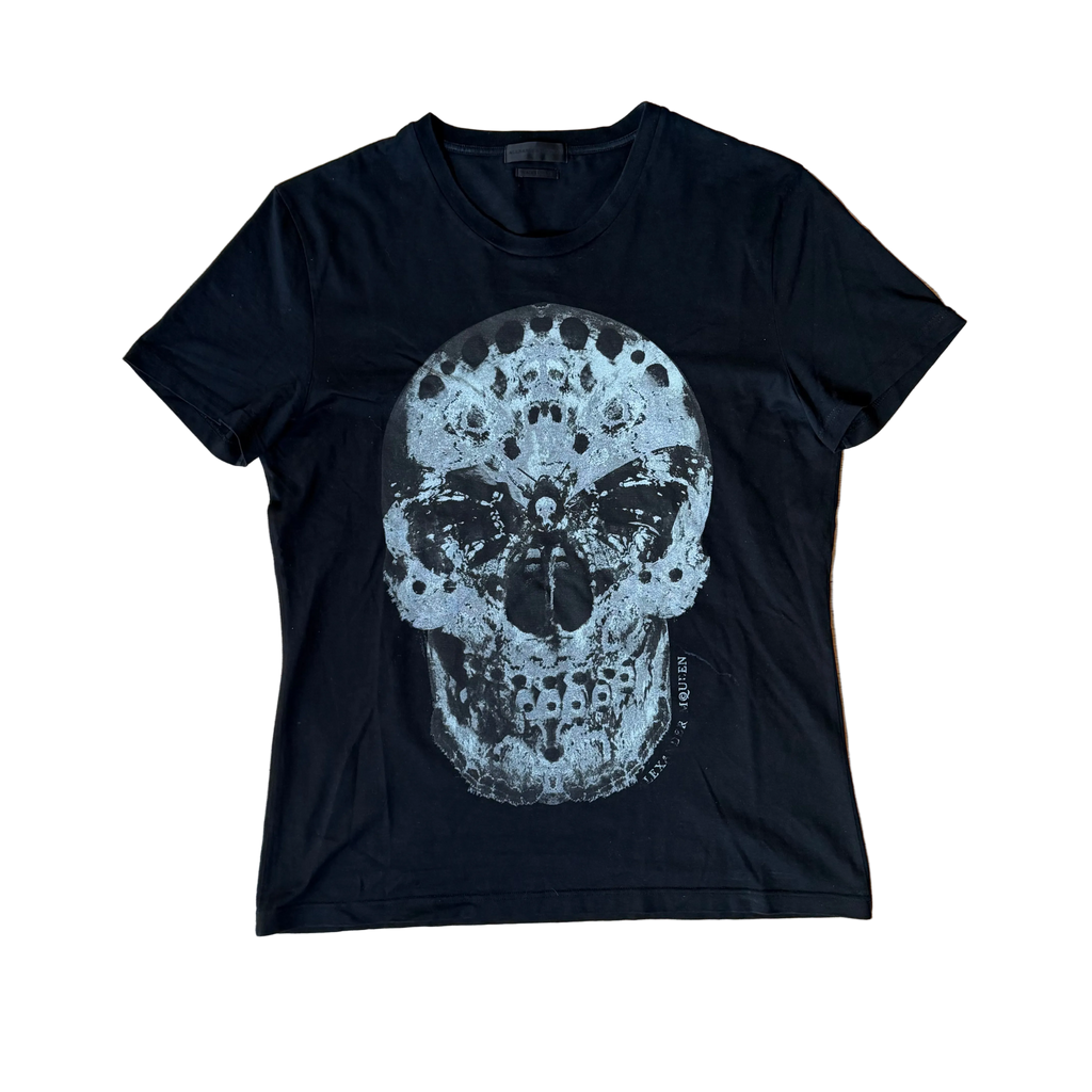 Alexander McQueen Skull Butterfly Tee Black (2011)