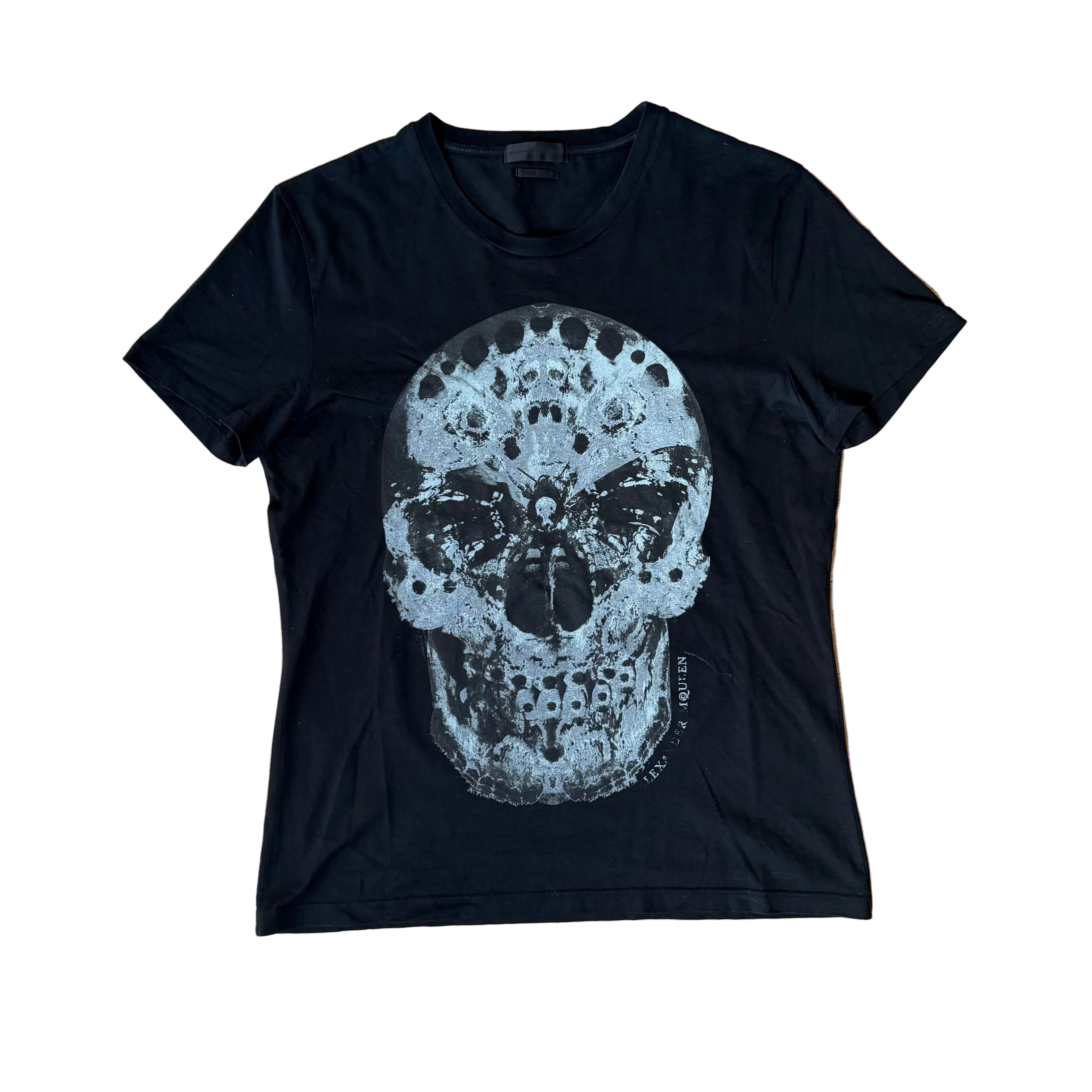 Alexander McQueen Skull Butterfly Tee Black (2011)