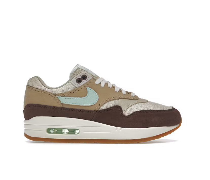 Nike Air Max 1 Crepe Medium Brown Mint Foam Mushrooms Muslin (2022)
