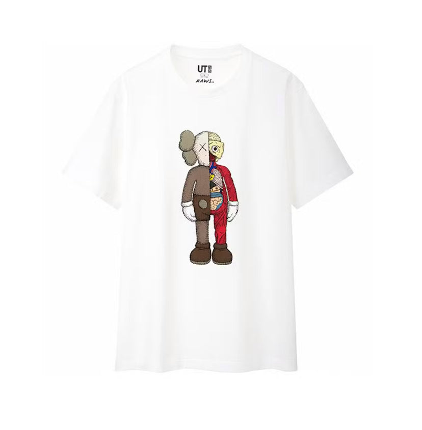Kaws x Uniqlo Flayed Tee White (2019)