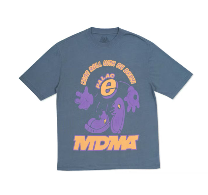 Palace MDMAzing Tee Grey (2016)