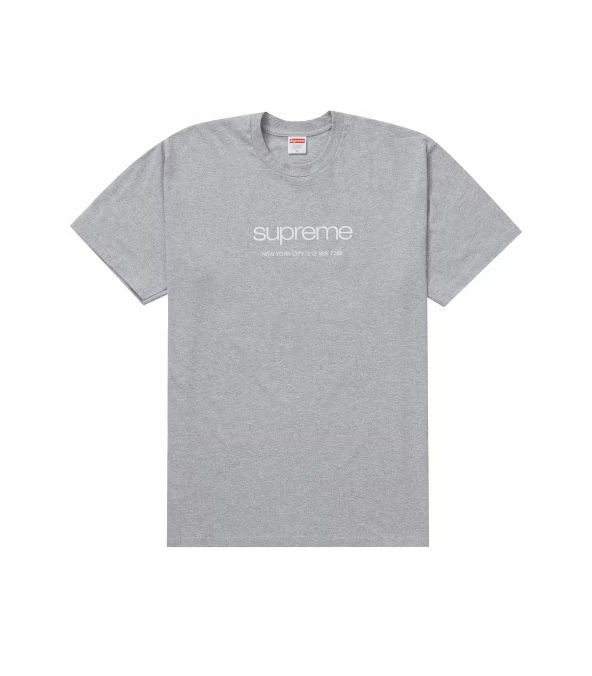 Supreme Shop Tee Heather Grey (2020)