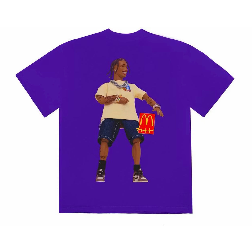 Travis Scott McDonald’s Action Figure Series II Purple Tee (2020)