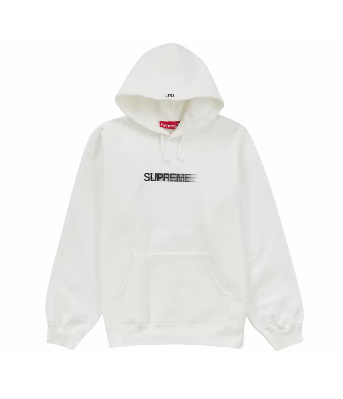 Supreme Motion Logo Hoodie White (2023)