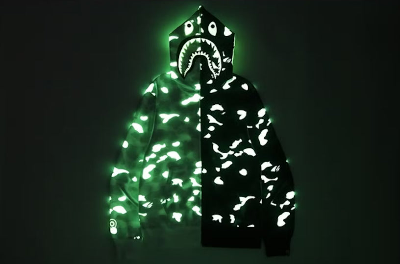 Bape City Camo Half Shark Zip Hoodie (2020)