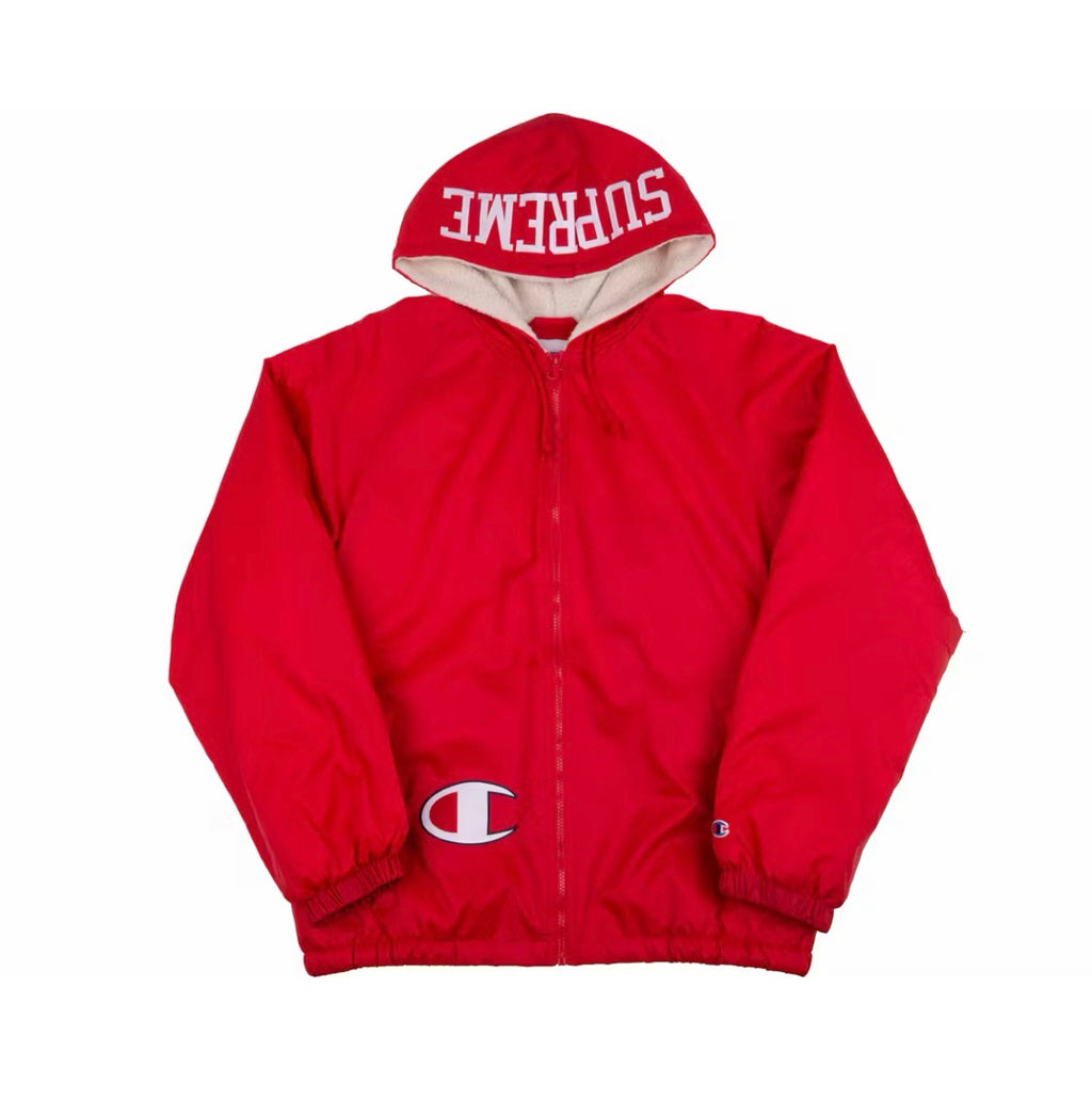 Supreme Champion Sherpa Jacket Red (2017)