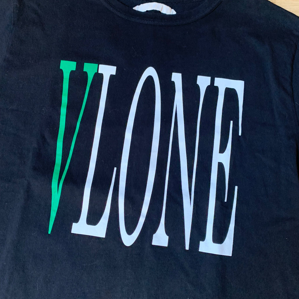 Off-White x Vlone Green/Black Tee (2015)