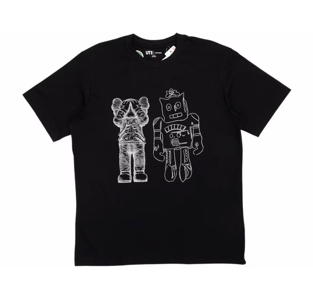 Kaws x Uniqlo x Andy Warhol Graphic Tee Black (2024)