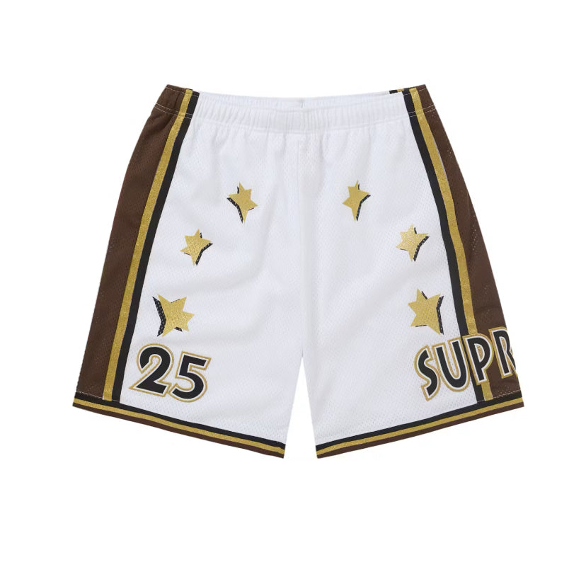 Supreme All Star Basketball Short White (2025)
