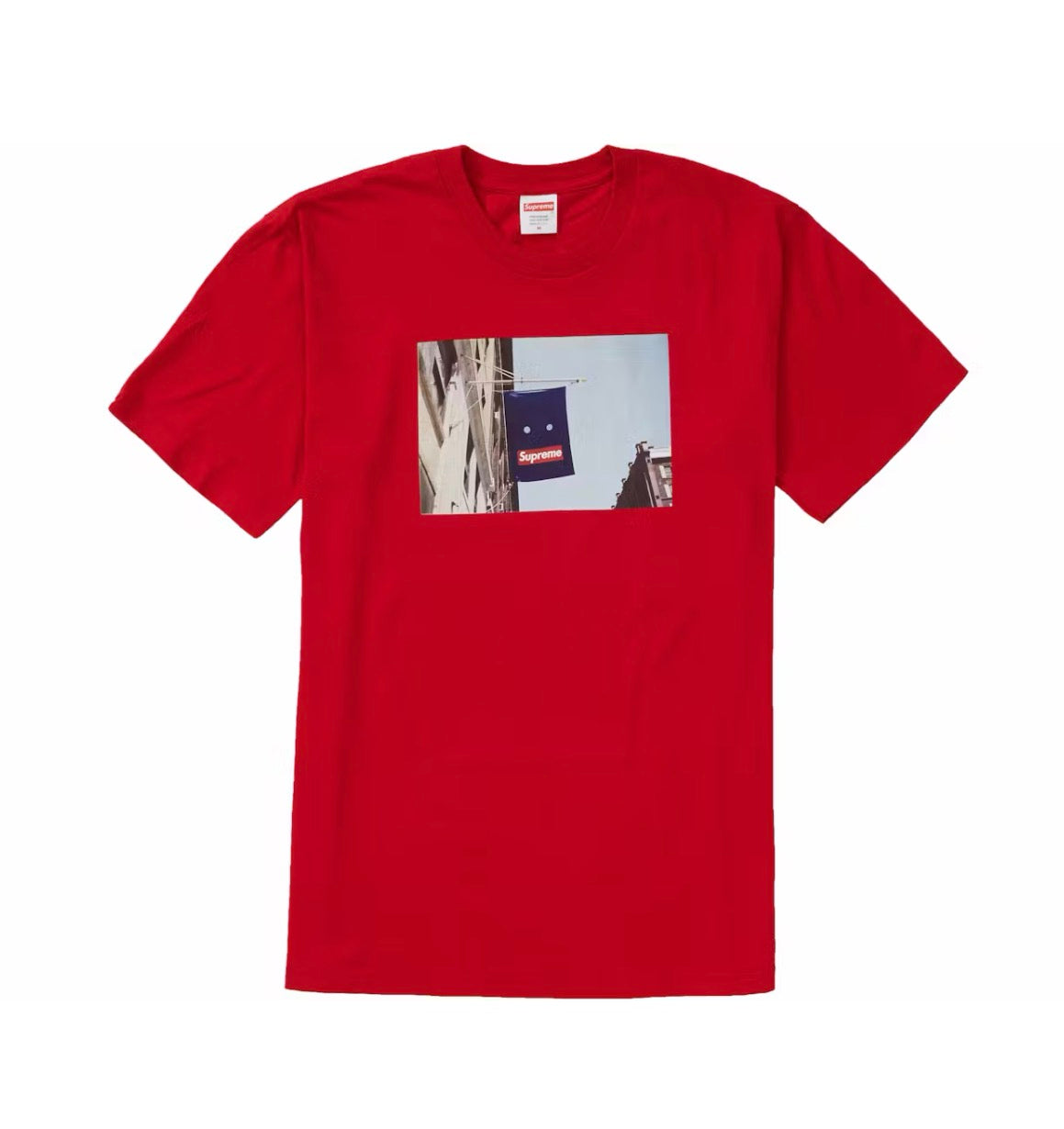 Supreme Banner Tee Red (2019)