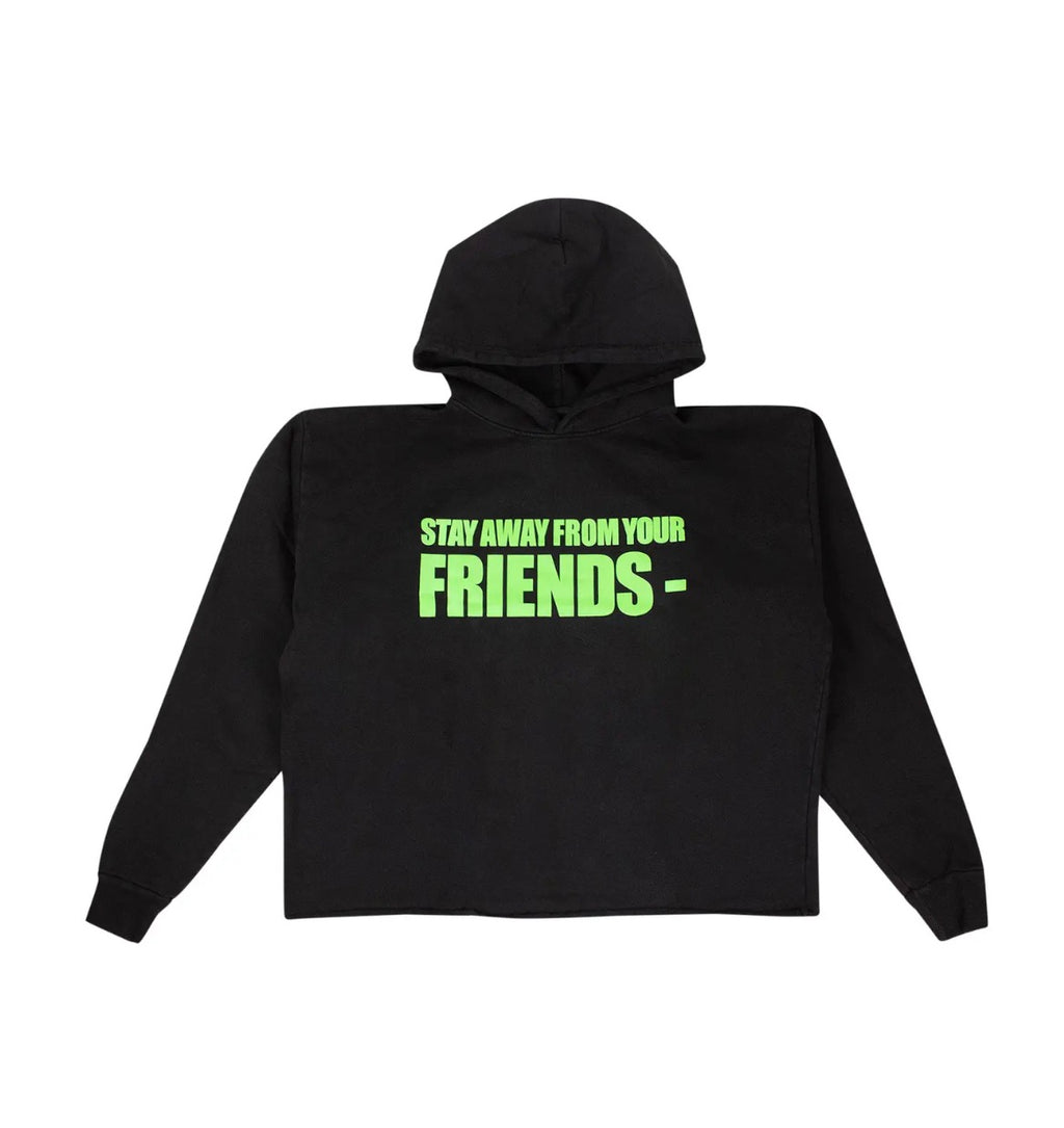 Vlone Stay Away From Your Friends Hoodie Black (2019)