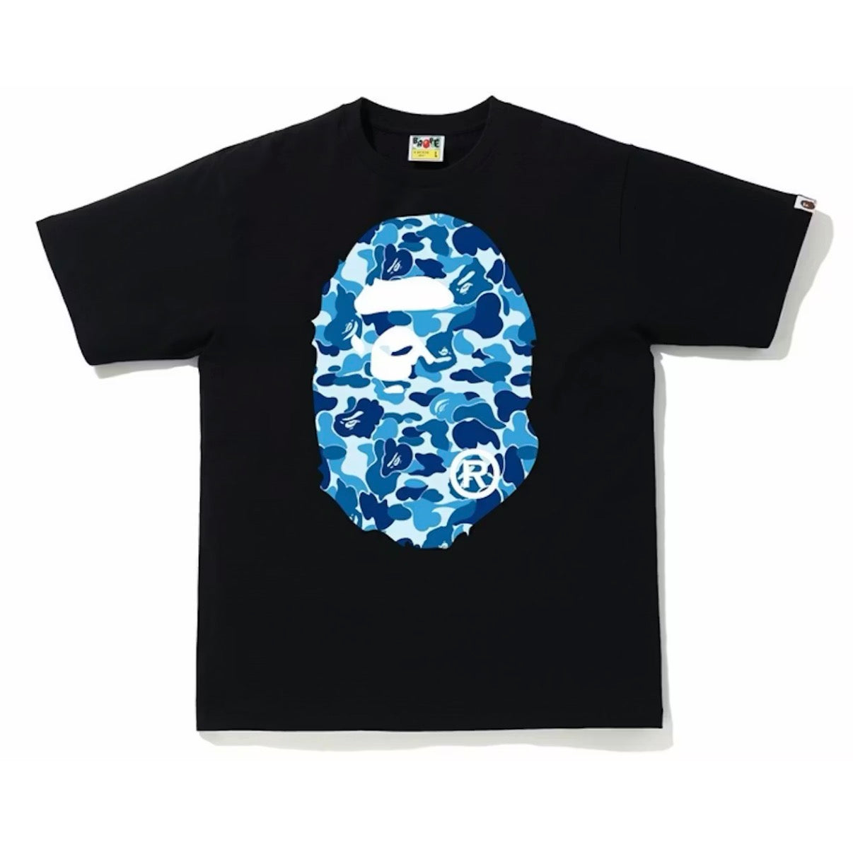Bape Big Ape Head ABC Camo Blue Tee (2021)