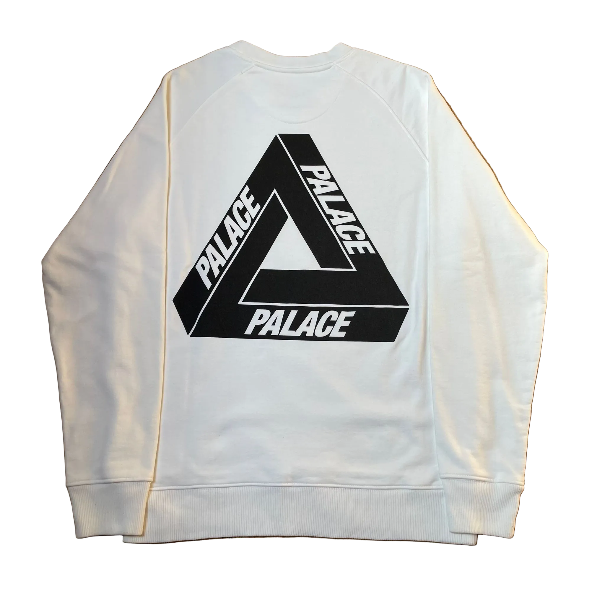 Palace Tri-Ferg Crewneck White (2017)