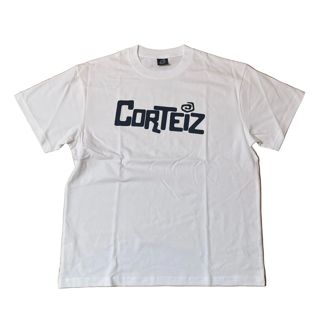 Corteiz Stencil Logo White Tee (2023)