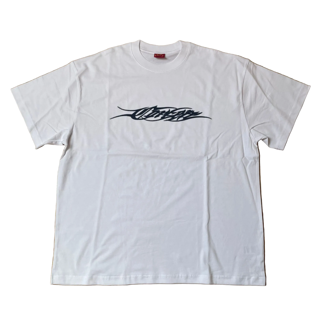 Corteiz Blur Logo White Tee (2024)