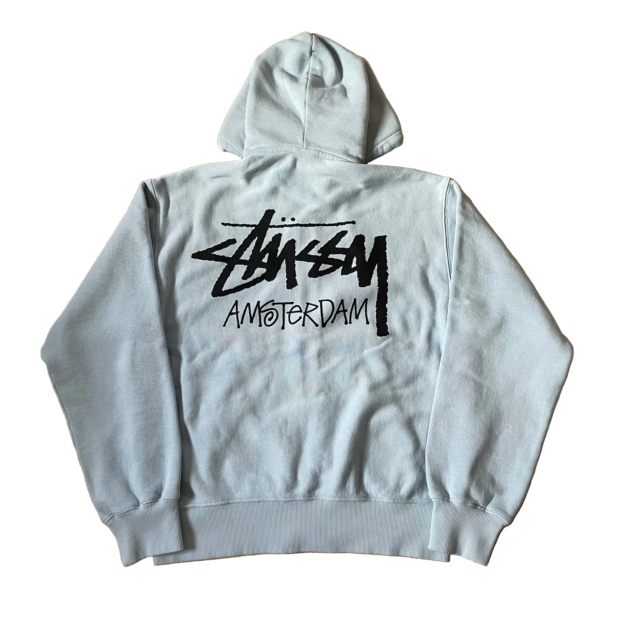 Stussy Amsterdam Zip Hoodie Sky Blue (2026)