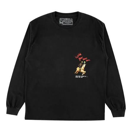 Travis Scott Astroworld Horse Tour L/S Tee (2018)