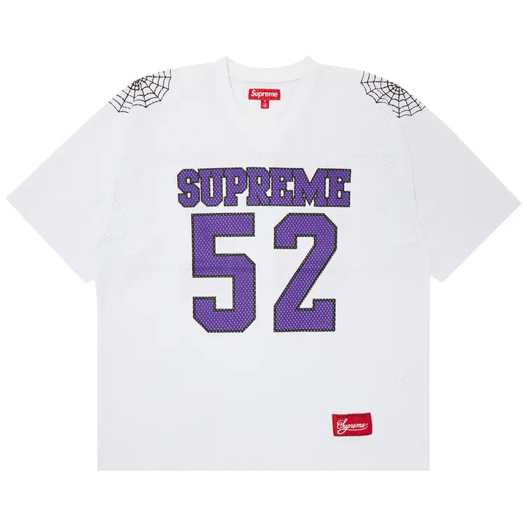 Supreme Spiderweb Jersey Football White (2024)