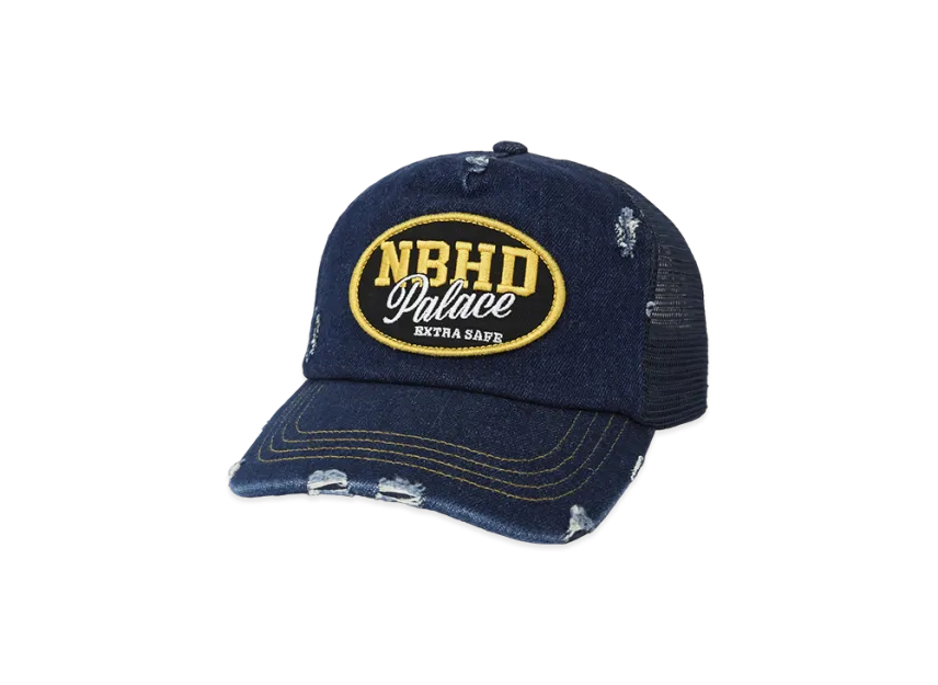 Palace x Neighborhood Mesh Trucker Blue Denim (2025)