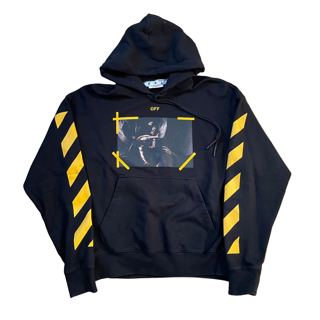 Off-White Caravaggio Diagonal Arrow St Fran Hoodie (2023)