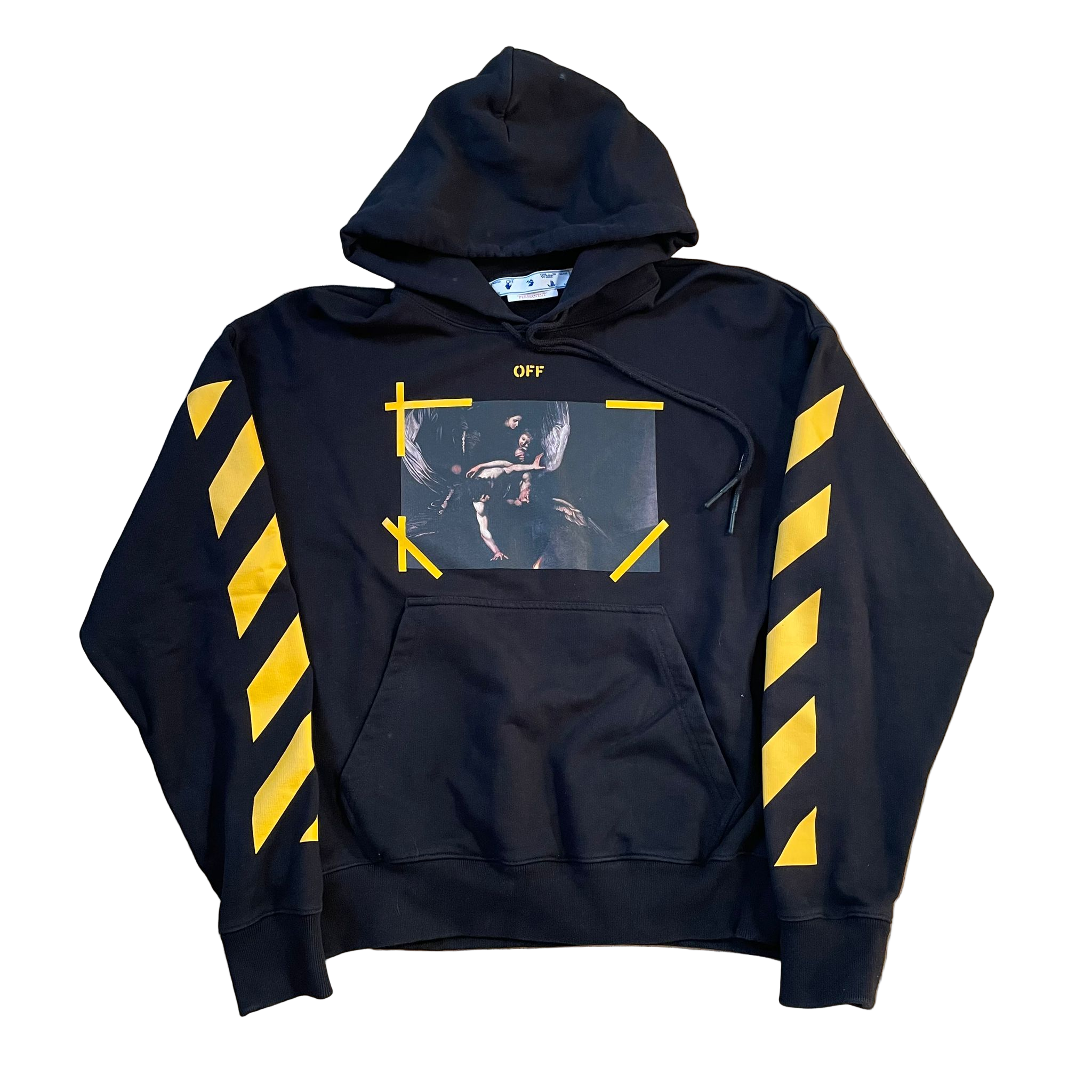 Off-White Caravaggio Diagonal Arrow St Fran Hoodie (2023)