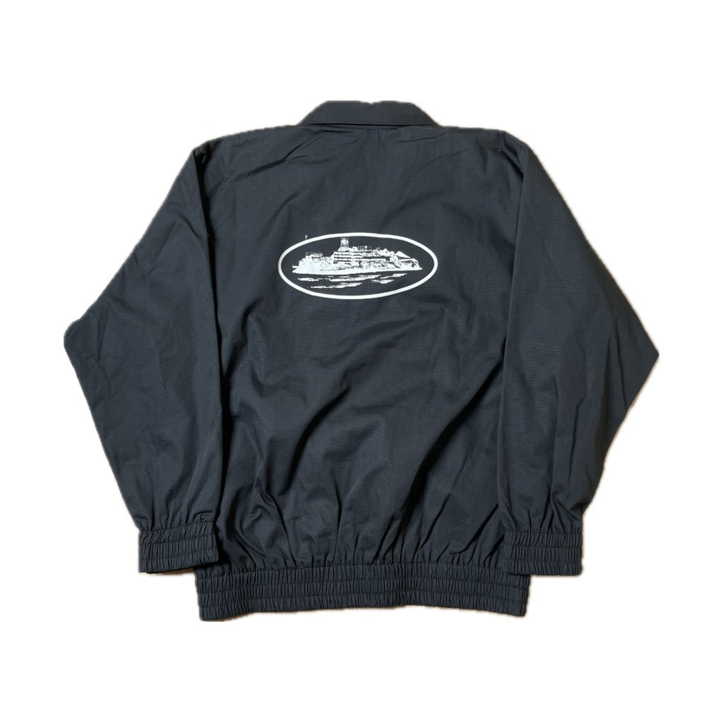 Corteiz Guerillaz Drilltop Black / White (2022)